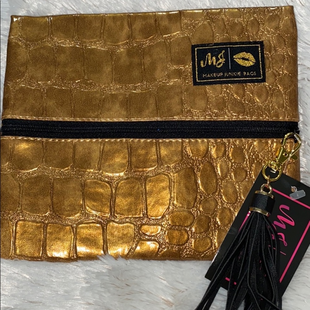 Small GOLD LABEL Goddess Makeup Junkie Bag